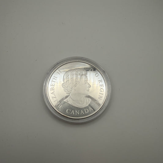 2018 Canada $30 Justice League Silver Coin - back