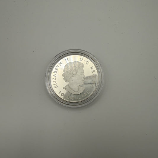 2018 Star Trek: Voyager $10 Silver Coin - back