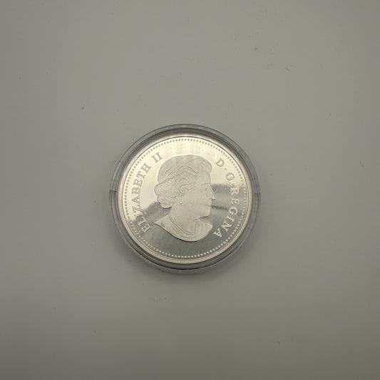 2016 Autumn Tranquility $20 Silver Coin - back
