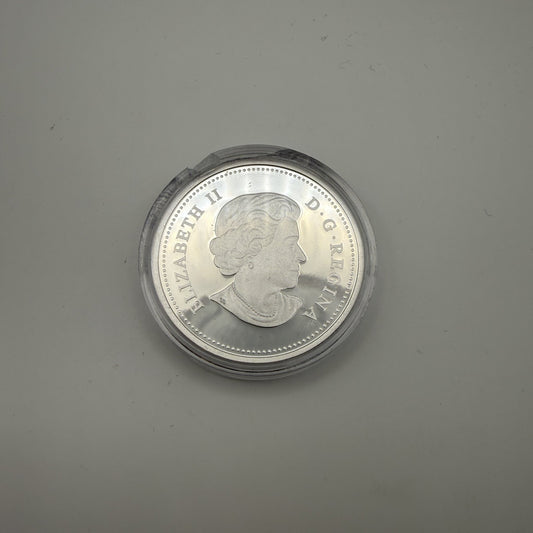 2012 Queen's Diamond Jubilee Royal Cypher $20 Silver Coin - back