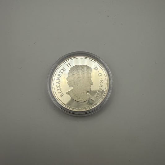2014 River Rapids $20 Silver Coin - back