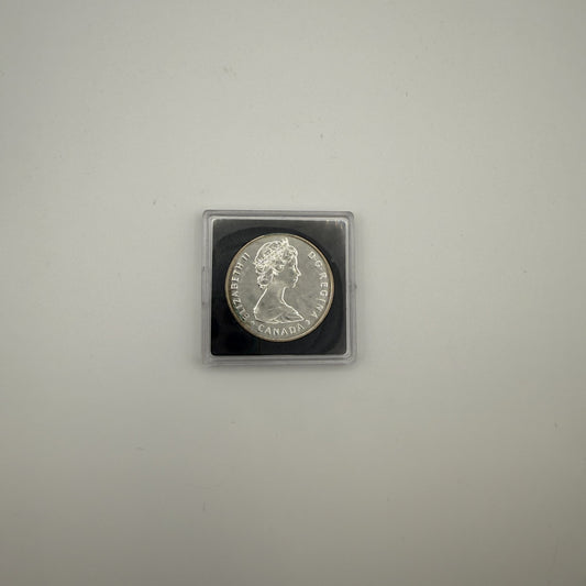 1985 National Parks Centennial Moose Silver Dollar - back