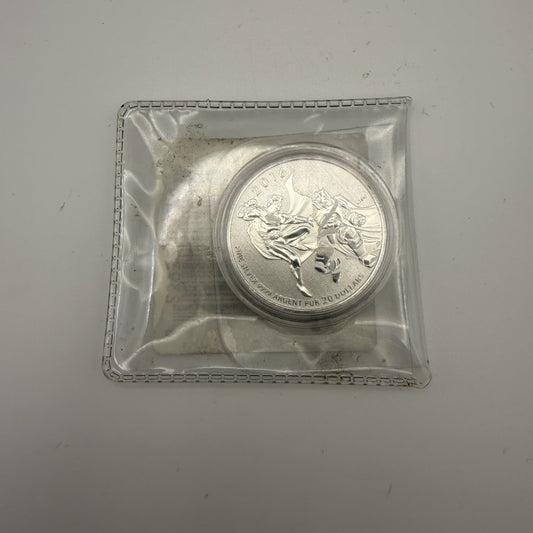 2016 Batman v Superman $20 for $20 Silver Coin - packaging