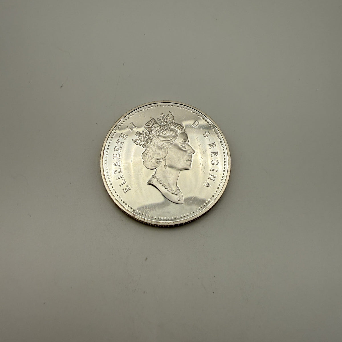 1994 RCMP Northern Dog Team Patrol Silver Dollar - back