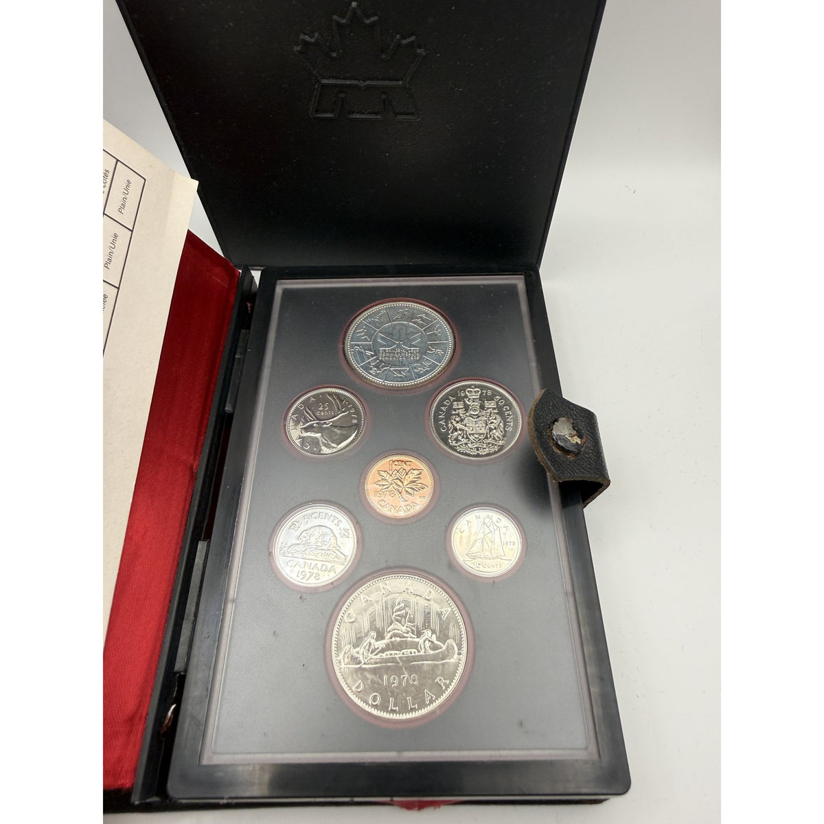 1978 Canada Proof Double Dollar Set - front