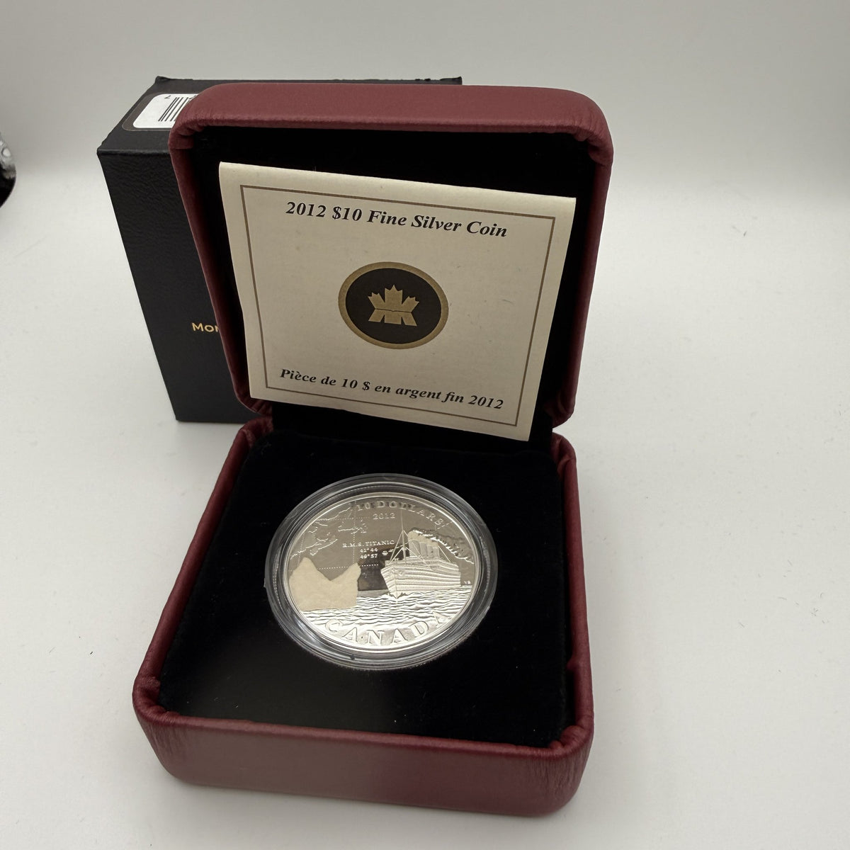 2012 Canada $10 R.M.S. Titanic - second coin - front