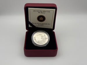 2013 Canada $10 Fine Silver Coin – The Beaver