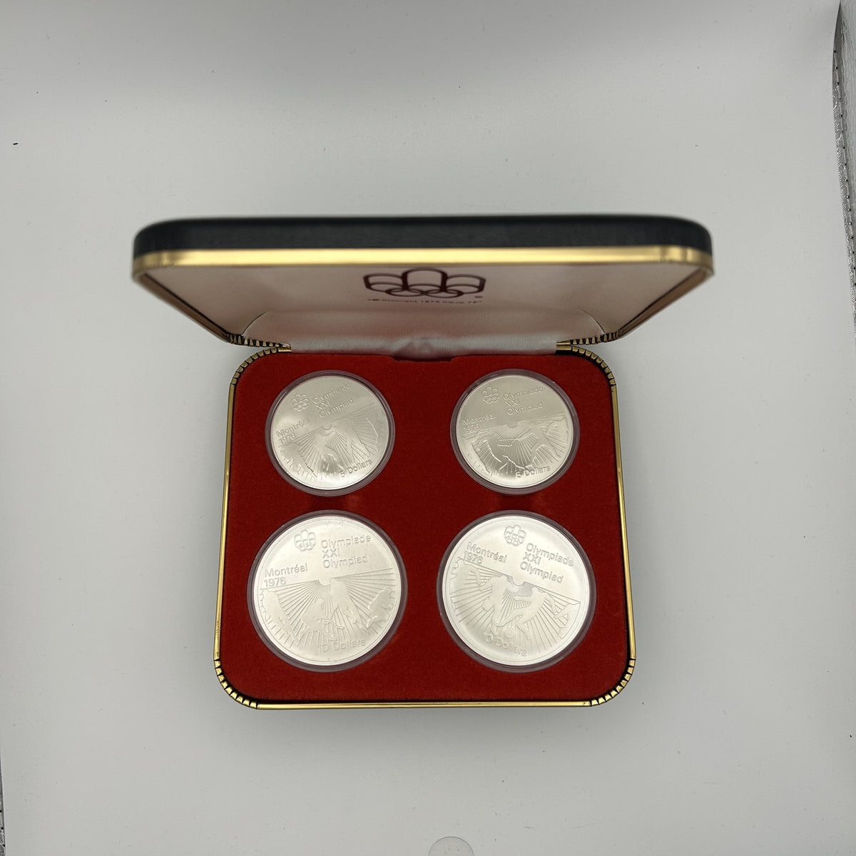 1976 Montreal Olympics Series VI 4-Coin Set - front