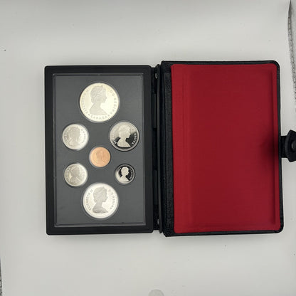 1985 Canada Proof Double Dollar Set - back