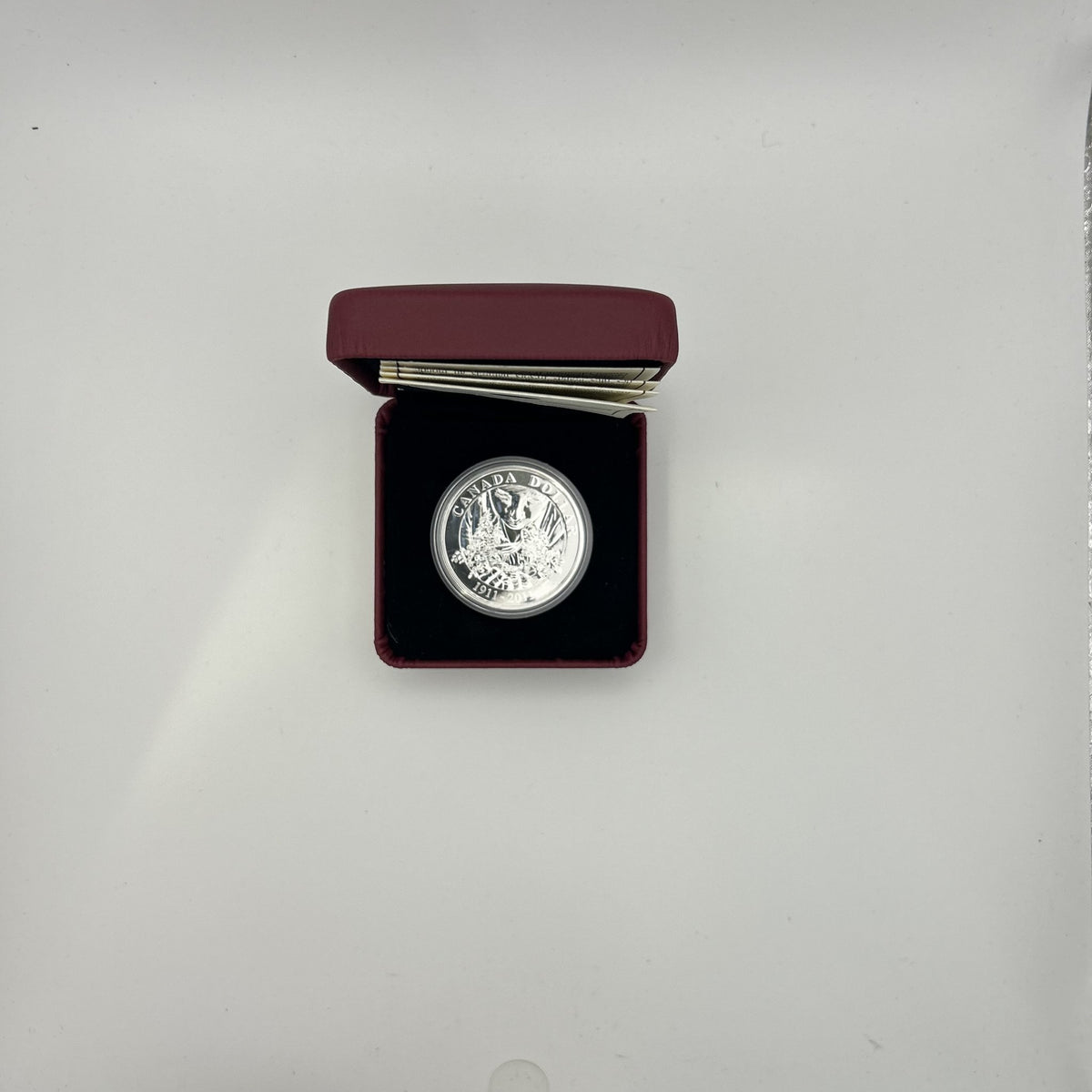 2011 Canada Parks Canada BU Silver Dollar - front
