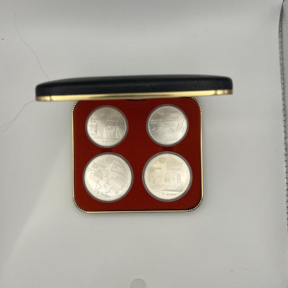 1973 Montreal Olympics Series I 4-Coin Set - front