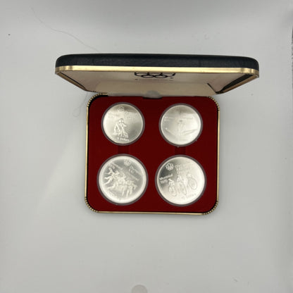 1974 Montreal Olympics Series III 4-Coin Set - front