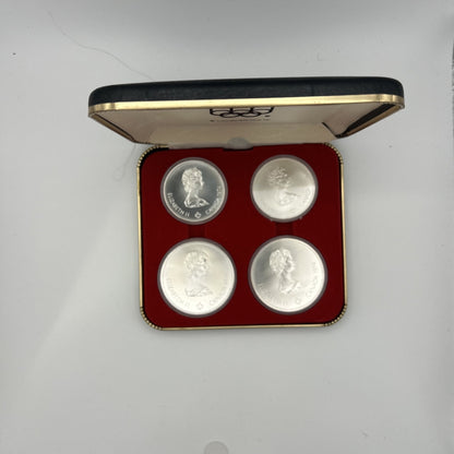 1974 Montreal Olympics Series III 4-Coin Set - back