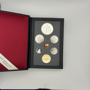 1993 Canada Proof Double Dollar Set – Stanley Cup Centennial Sterling Silver Dollar (7 Coins)