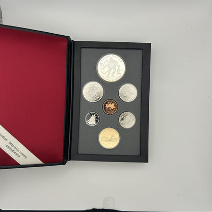 1993 Canada Proof Double Dollar Set Stanley Cup - front