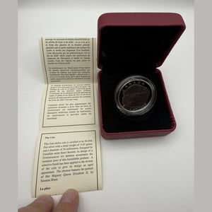 2009 Canada $4 Fine Silver Proof – Tyrannosaurus Rex (Dinosaur Collection)