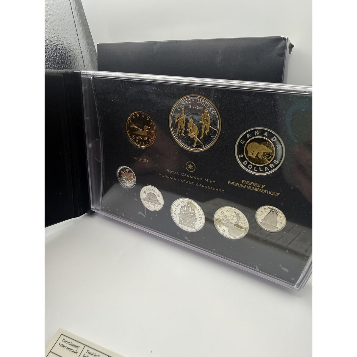 2012 Canada Fine Silver Proof Set - front