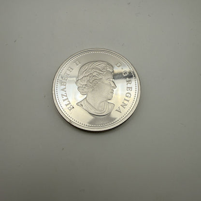 2012 Sugar Maple Crystal Raindrop $20 Silver Coin - back
