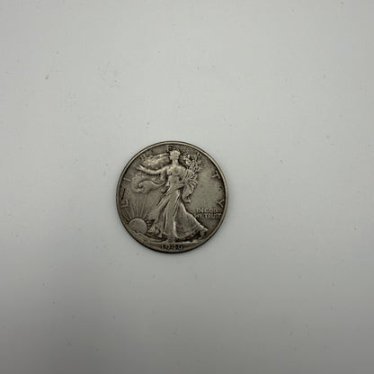 Walking Liberty half dollar - front (representative)