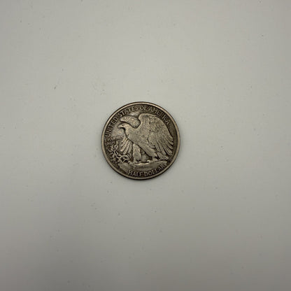 Walking Liberty half dollar - back (representative)