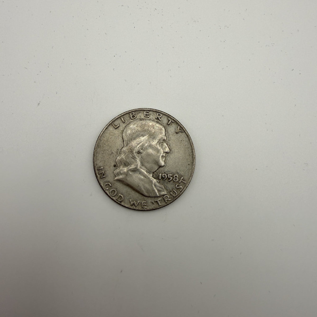 Franklin half dollar - front (representative)