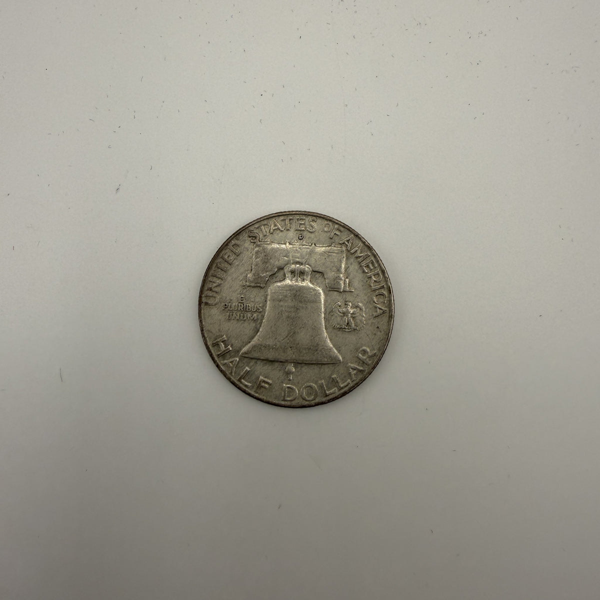 Franklin half dollar - back (representative)