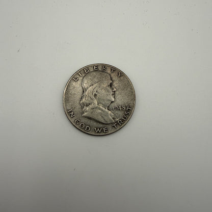 Franklin half dollar - front (representative)