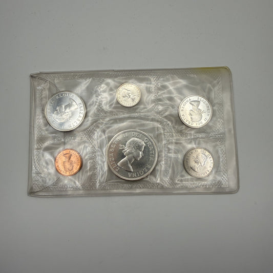 1964 Canada Proof-Like Set - back