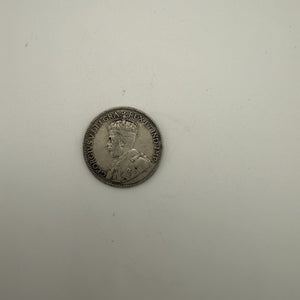 1918 Canada 25 Cents George V – 92.5% Sterling Silver Quarter