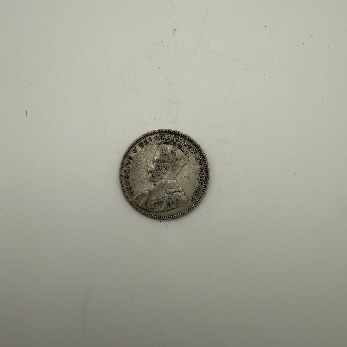1912 Newfoundland 20 cents George V - front