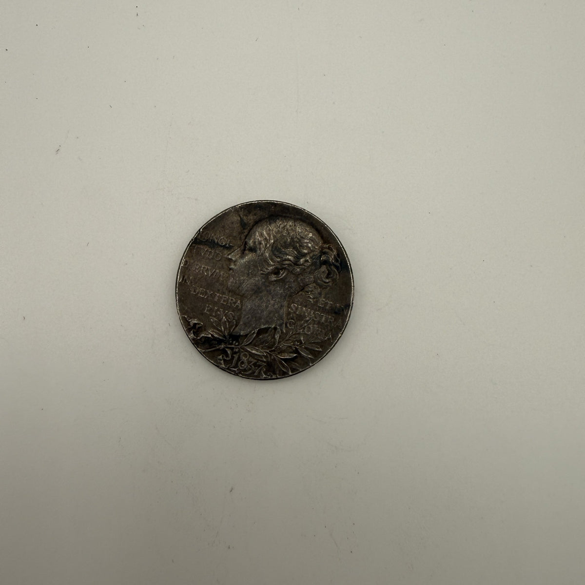 1897 Queen Victoria Diamond Jubilee medal - front
