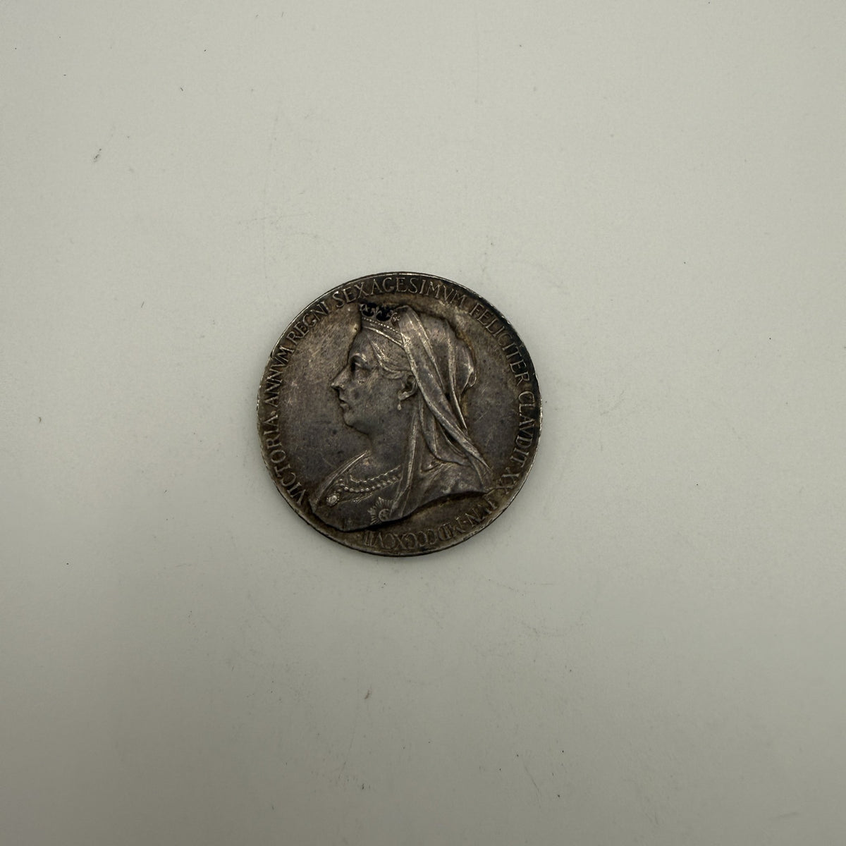 1897 Queen Victoria Diamond Jubilee medal - back