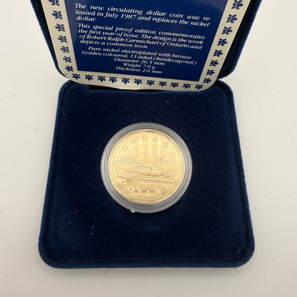 1987 Loon Proof Dollar - detail