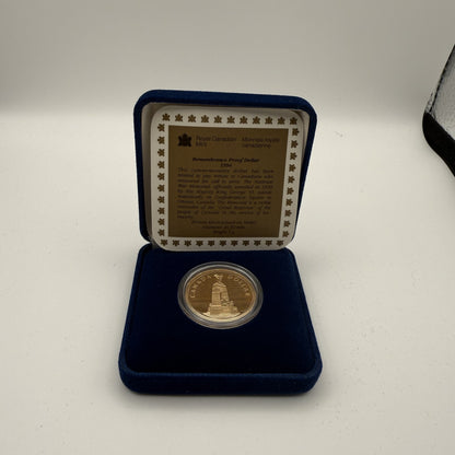1994 Remembrance Proof Dollar - front