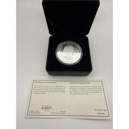 2023 No. 2 Construction Battalion $20 Silver Coin - certificate - #2 (COA 1037)