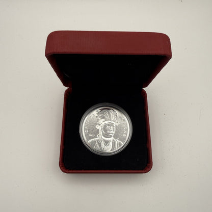 2007 Thayendanegea Proof Silver Dollar - front