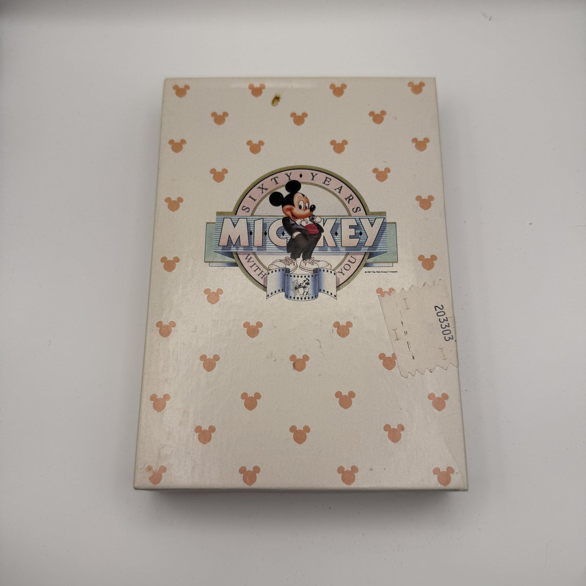 1988 Mickey 60 Years With You Silver Proof Round - packaging (view 2)
