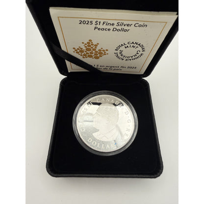 2025 Peace Dollar 1 oz Silver Coin - back