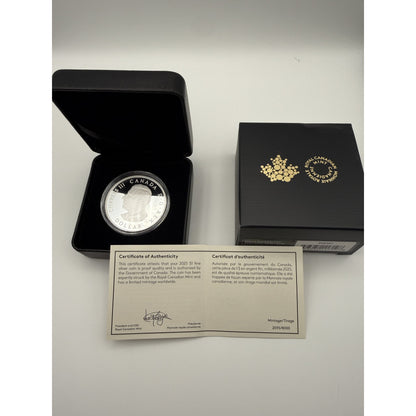 2025 Peace Dollar 1 oz Silver Coin - certificate