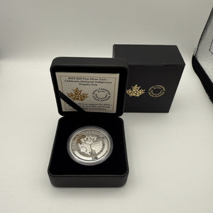 2023 Canada $20 National Indigenous Peoples Day 1 oz Pure Silver Proof Coin, Box & Certificate