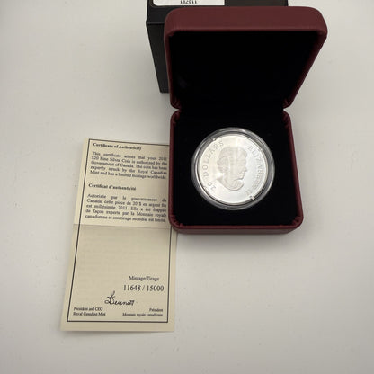 2011 Christmas Tree $20 Silver Coin - back
