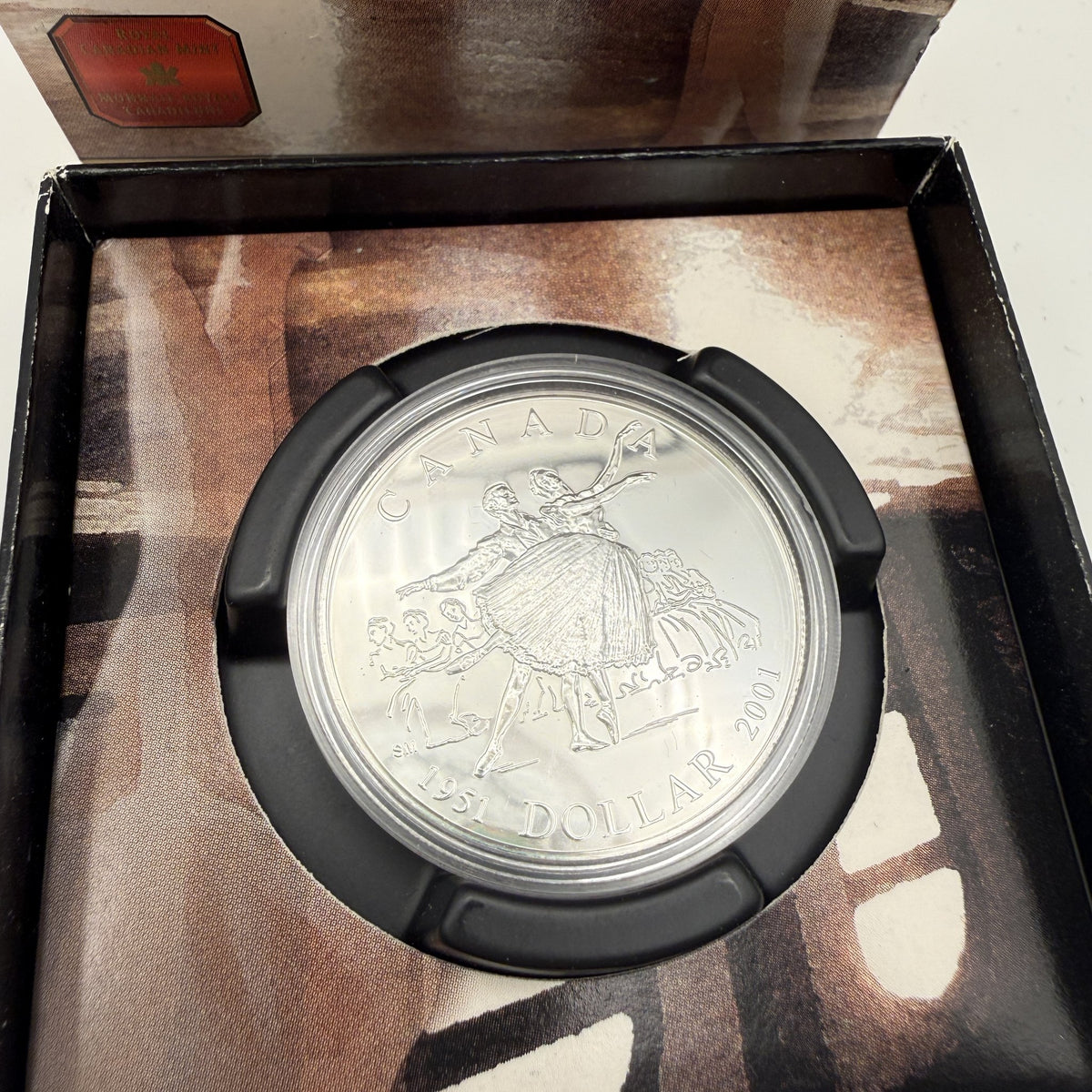 2001 National Ballet of Canada Silver Dollar BU - front