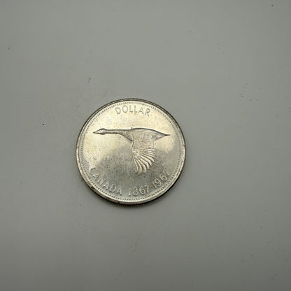 1967 Centennial Goose Silver Dollar - front