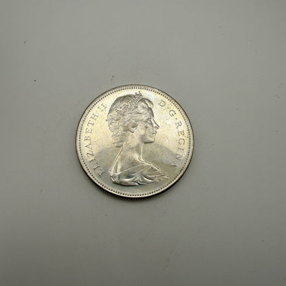 1967 Centennial Goose Silver Dollar - back