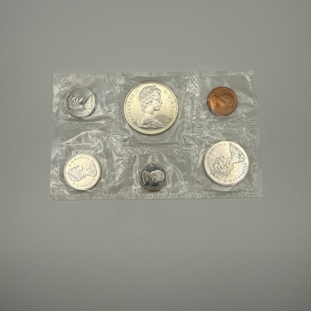 1967 Centennial Prooflike Set - back, set 2
