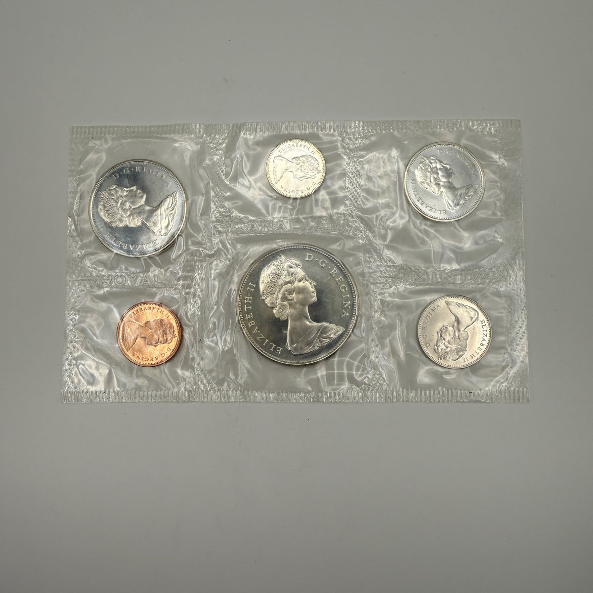 1967 Centennial Prooflike Set - back, set 3