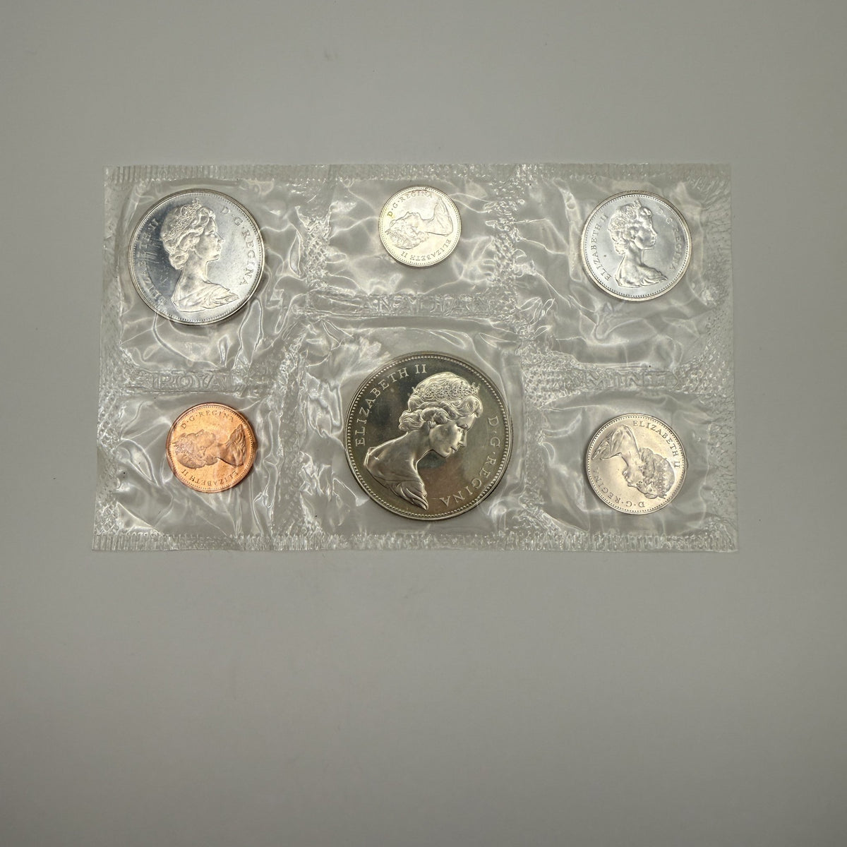 1967 Centennial Prooflike Set - back, set 4
