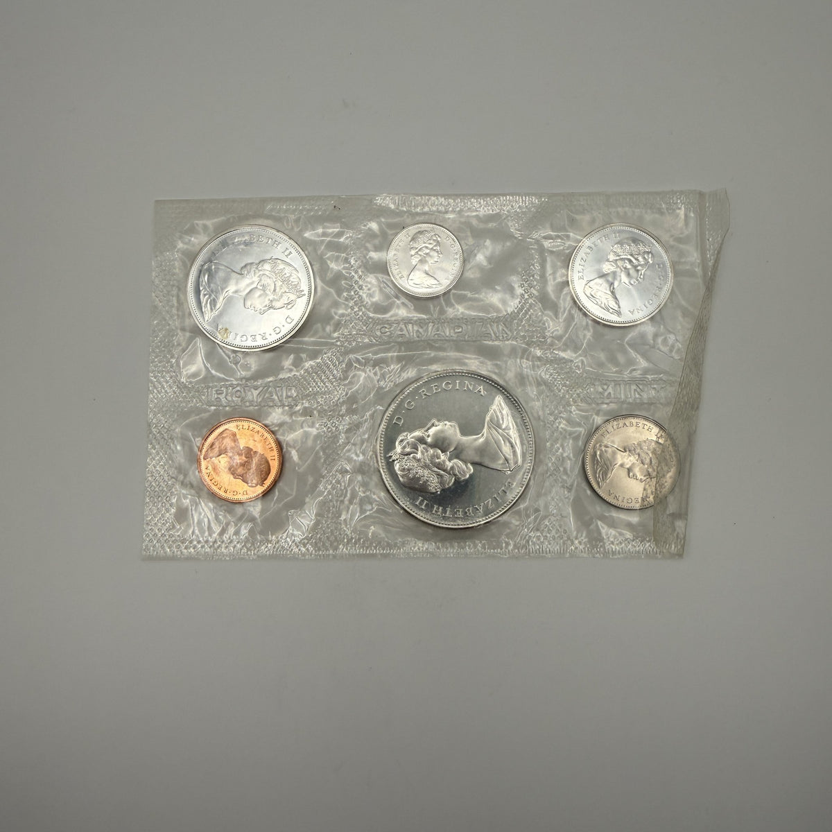 1967 Centennial Prooflike Set - back, set 5
