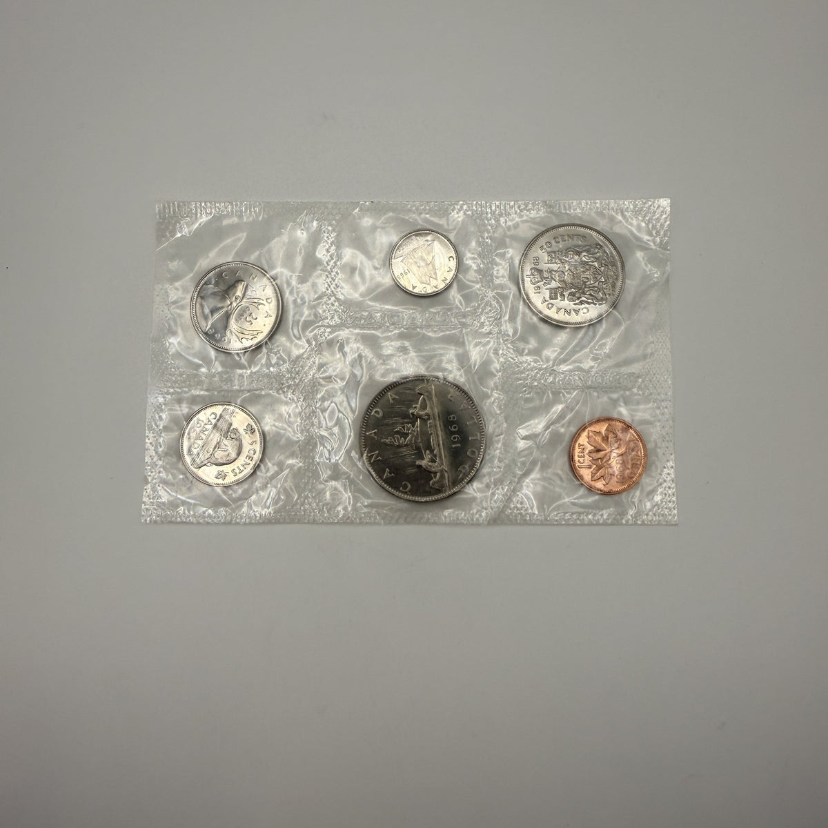 1968 Canada 6-Coin Prooflike Set - front