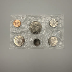 1970 Canada 6-Coin Prooflike Set with Manitoba Centennial Dollar – Sealed Mint Pliofilm